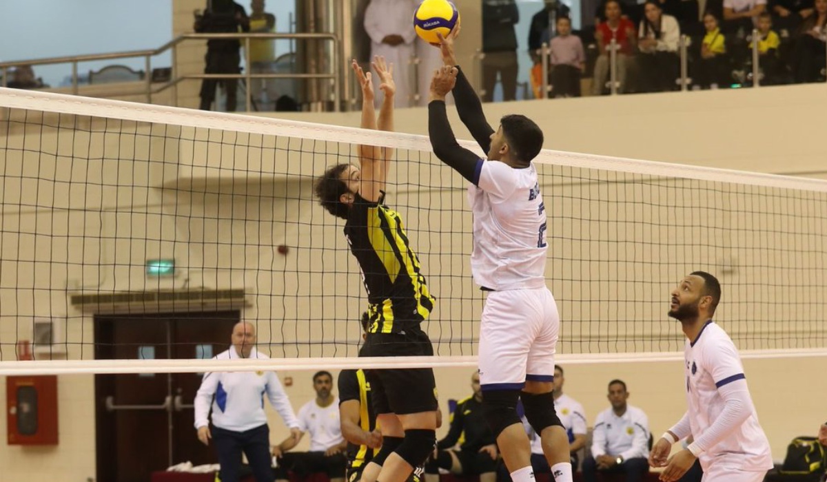 Qatar SC Defeat Kuwait's Burgan SC in Arab Men's Volleyball Club Championship